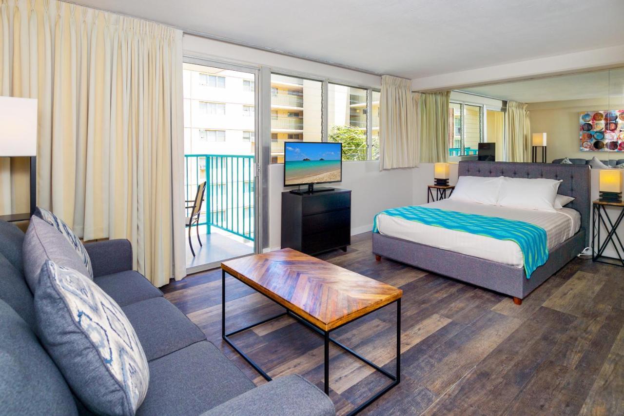 City View Studio With Pool Access In Aloha Surf! 호놀룰루 외부 사진
